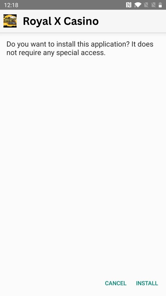 Click on Install Button