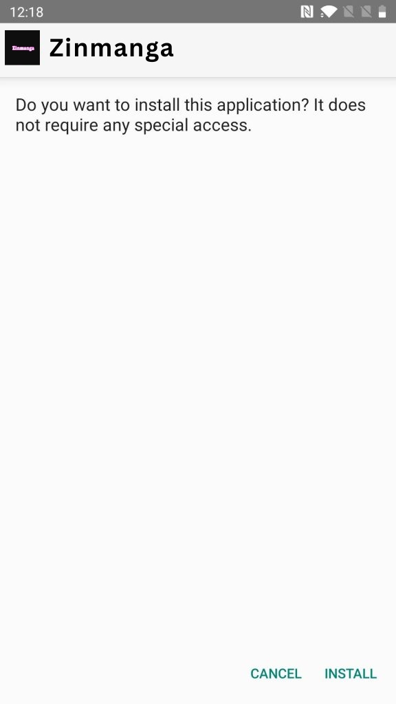 Click on Install Button