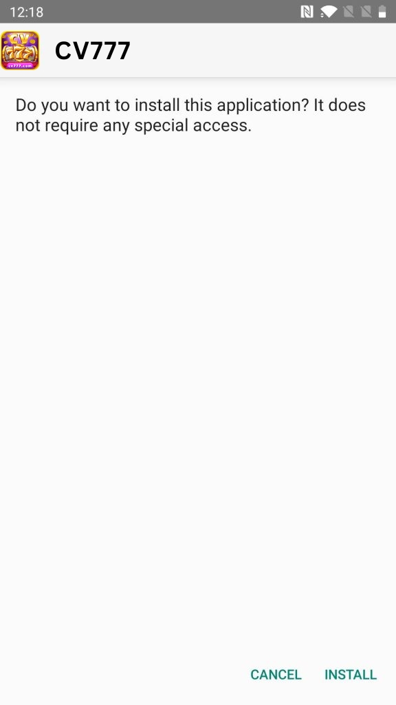 Click on Install Button