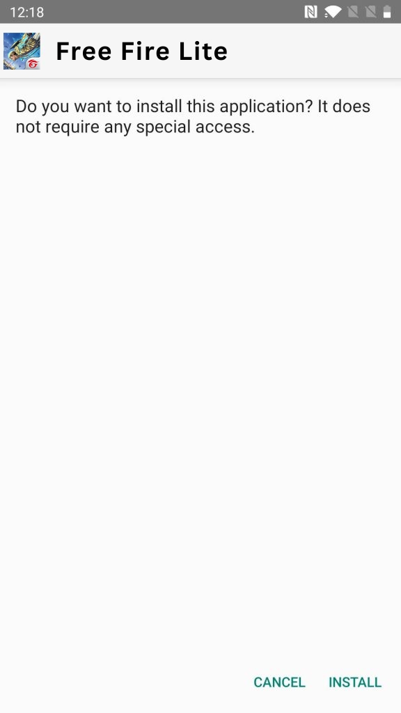 Click on Install Button