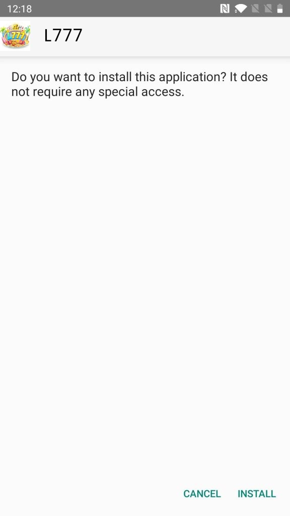 Click on Install Button