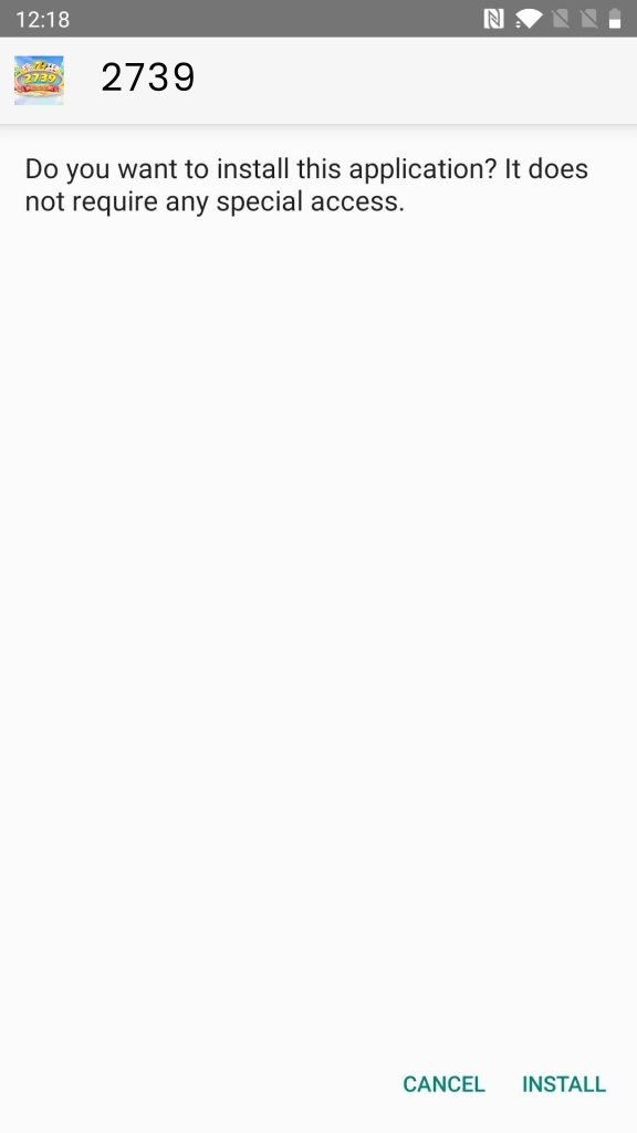 Click on Install Button