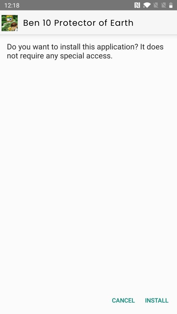 Click on Install Button