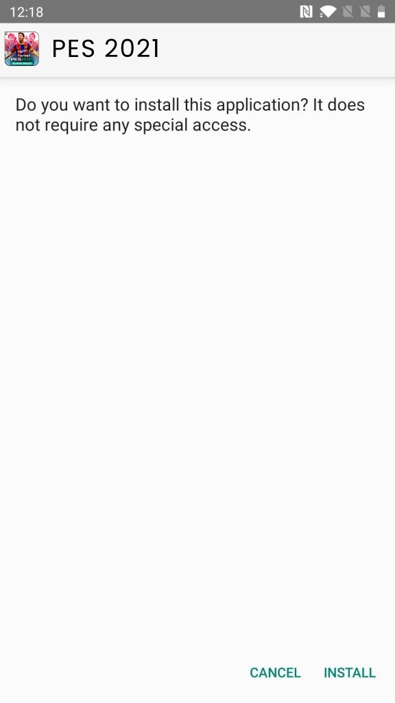 Click on Install Button