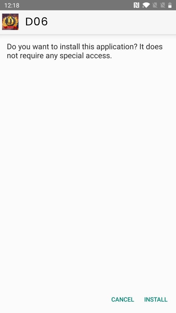 Click on Install Button