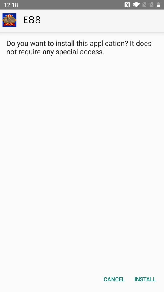 Click on Install Button